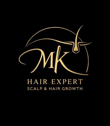 MK Hair Expert scalp and hair growth logo